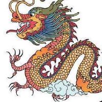 丈夫和妻子是龙,一个婴儿很好。