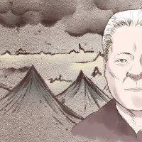 额头充满了女性的面孔