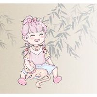 八字的防御工事不开心,有一个繁荣的未来。