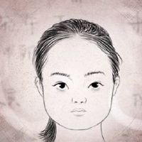 顾佳男人面临着张贴的特色耳朵