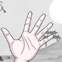 儿童的手充满了锁链,易于腐烂