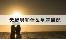 哪些星座女生最适合与天蝎座男子搭配?(选配天蝎座男子的最佳星座女性)