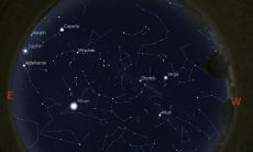 摩羯座星空图咋画(白羊座星空图)