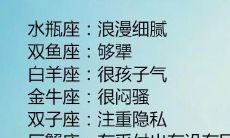 十二星座的特长和特征(十二星座最强大的星座)