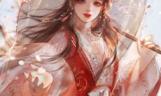 天秤座的古风手绘(12星座古风少女)