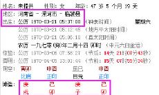 万年历查询表农历天干地支(生辰八字查询)