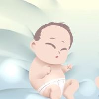 婴儿的五条线在2022年的第一个月出生缺乏幸福的生活和无忧无虑