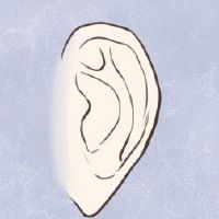 耳朵的风很好，它很好，对人有好处。