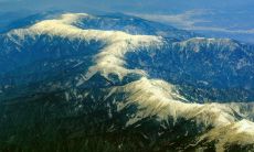航拍元阳山风水宝地（龙脉风水宝地）