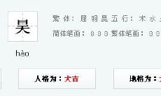 明昊属于五行属什么（昊字五行属什么及解释）